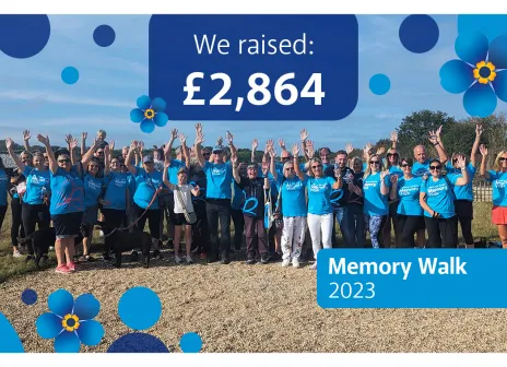 Memory Walk For Alzheimers Society﻿