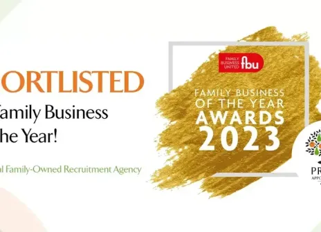 Shortlisted for Family Business Of The Year Awards 2023﻿