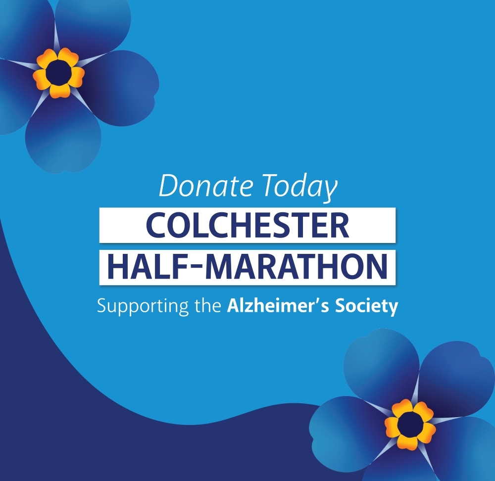 Colchester Half Marathon 2025 Donate today for Alzheimers Society 01