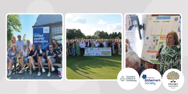 Selection of images from the golf day