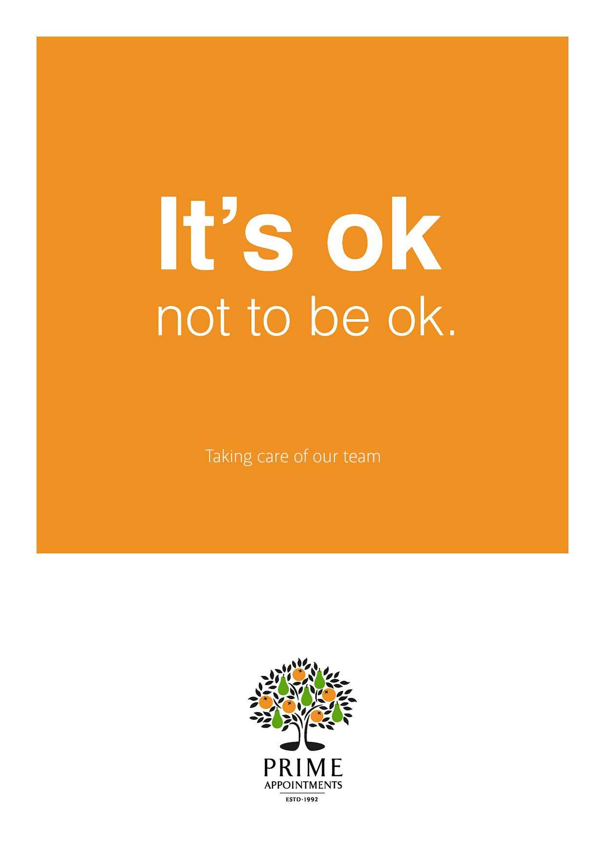 Its ok not to be ok