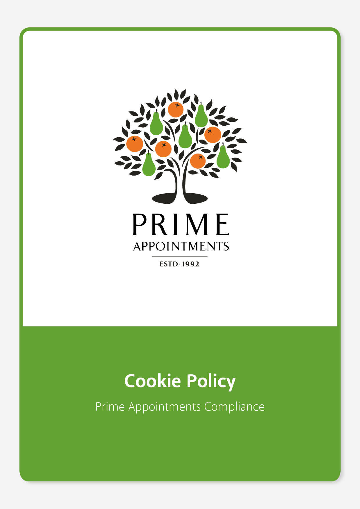 Prime Appointments Cookie Policy