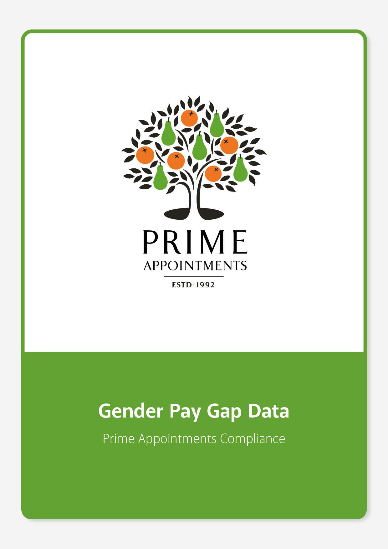 Prime Appointments Gender Pay Gap Data