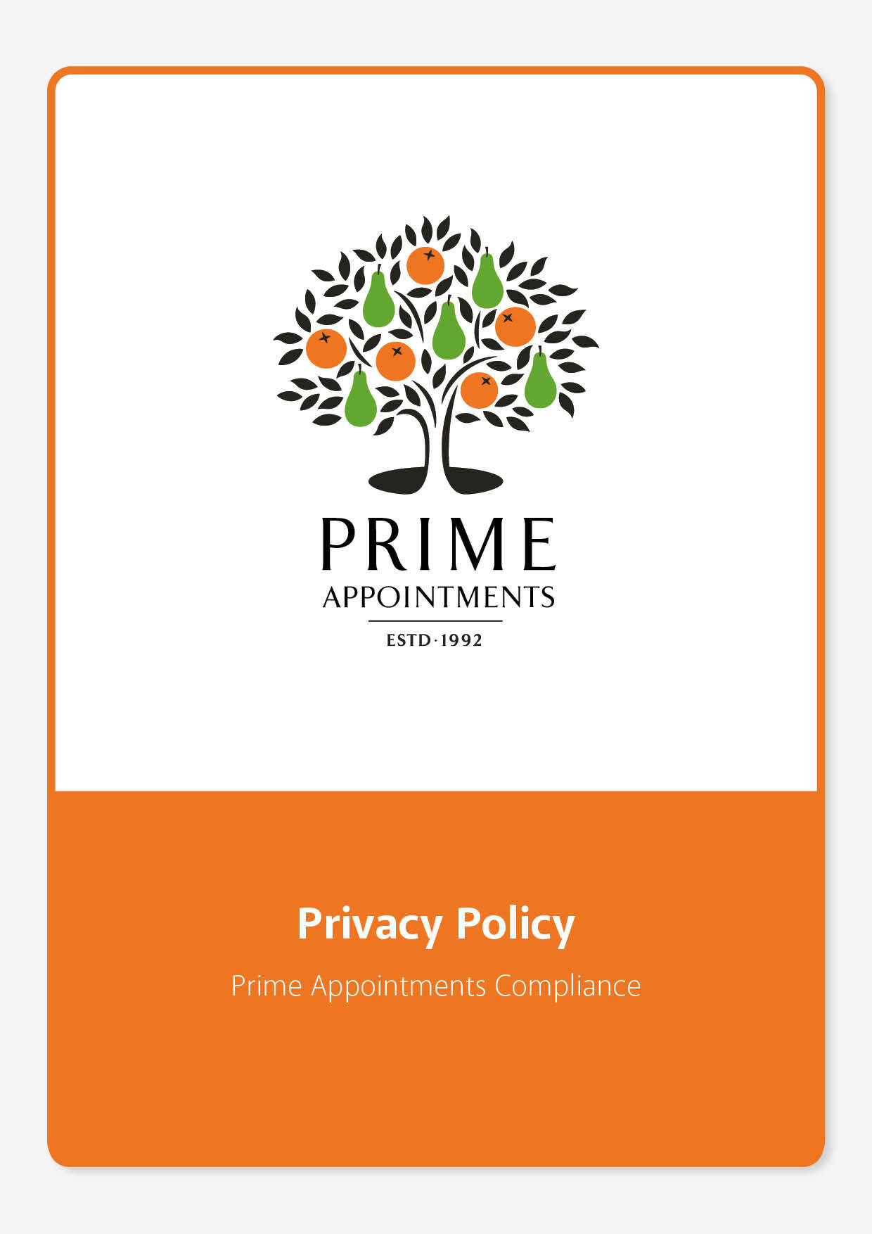 Prime Appointments Privacy Policy