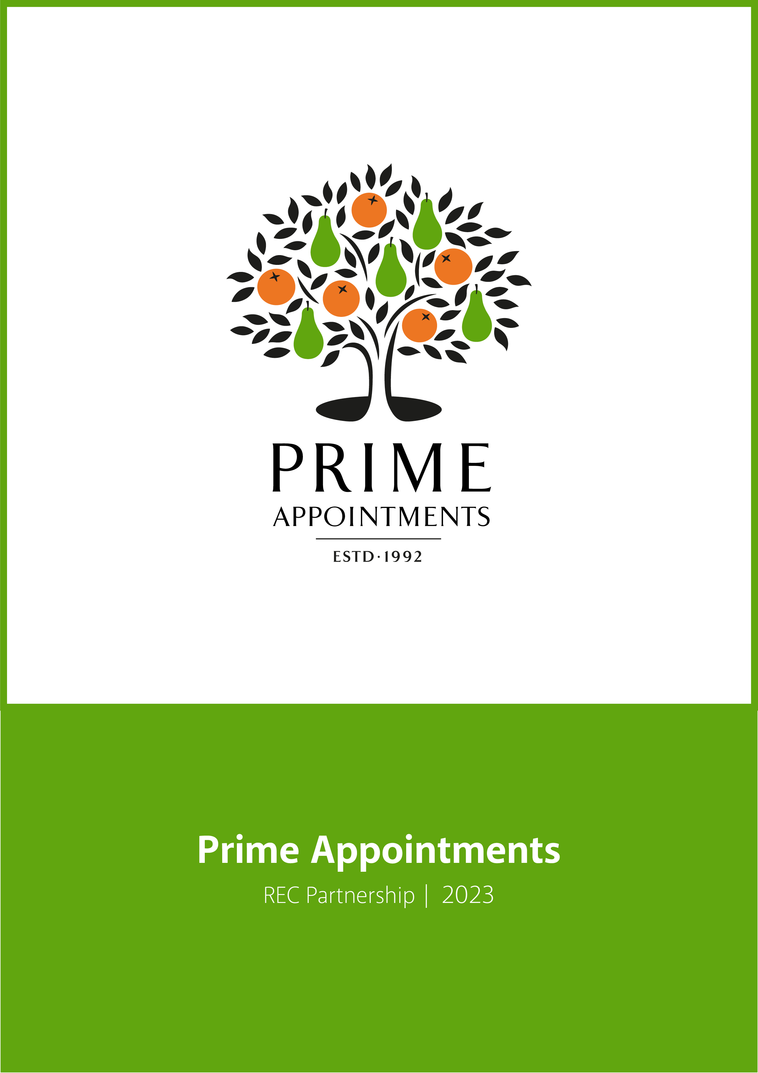 Prime Appointments REC Partnership Cover 2023
